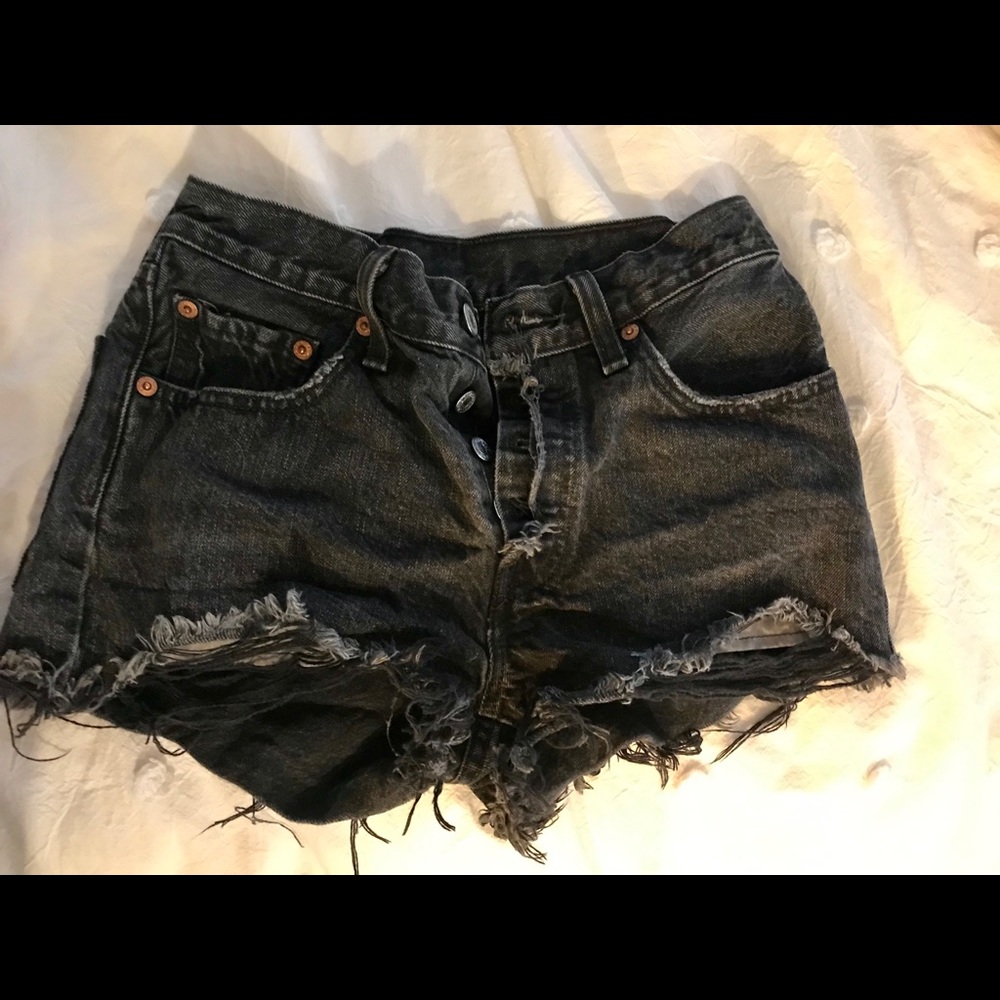 Levi’s high waisted shorts